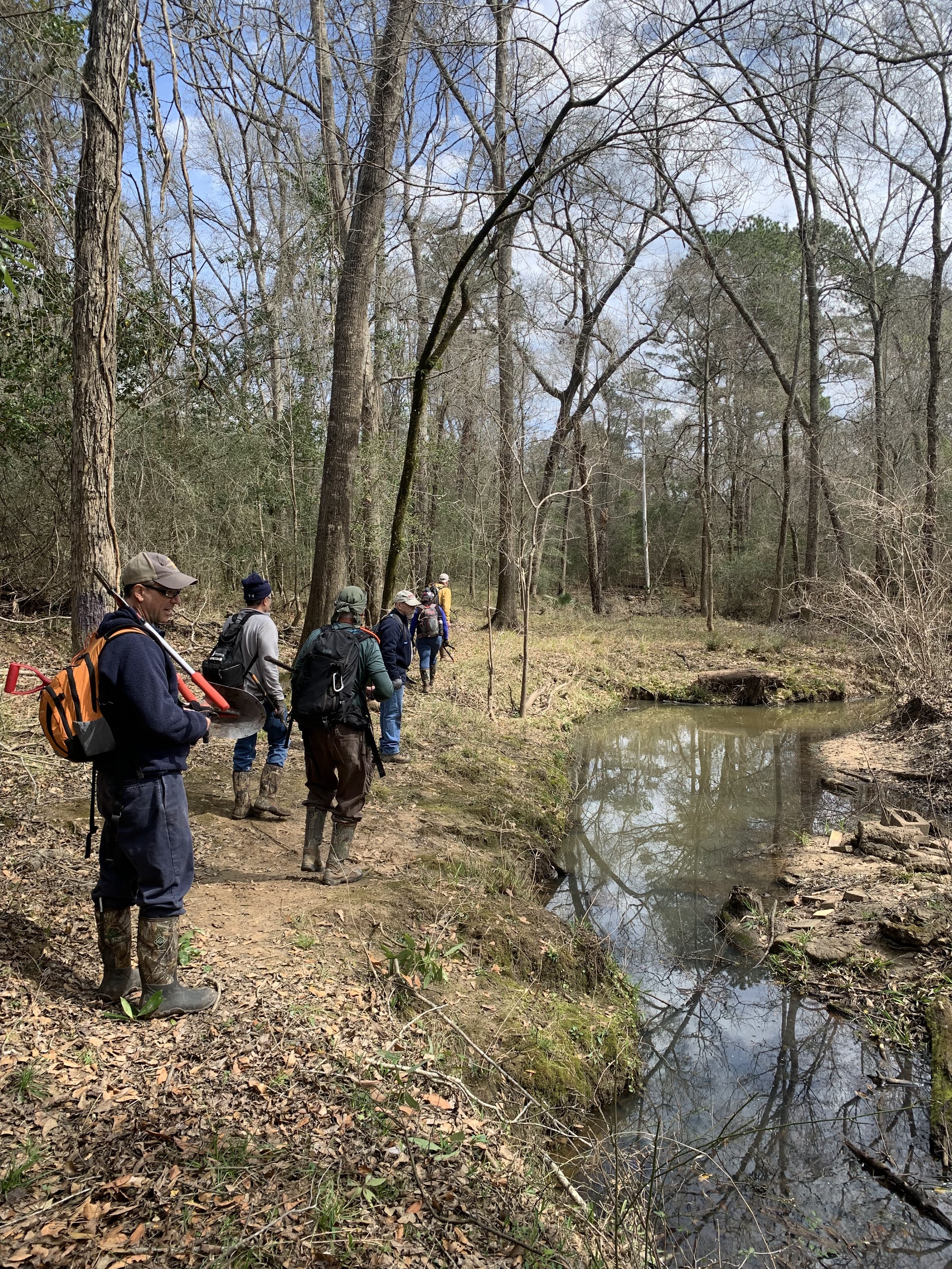Volunteer stewardship at Arrowwood Preserve