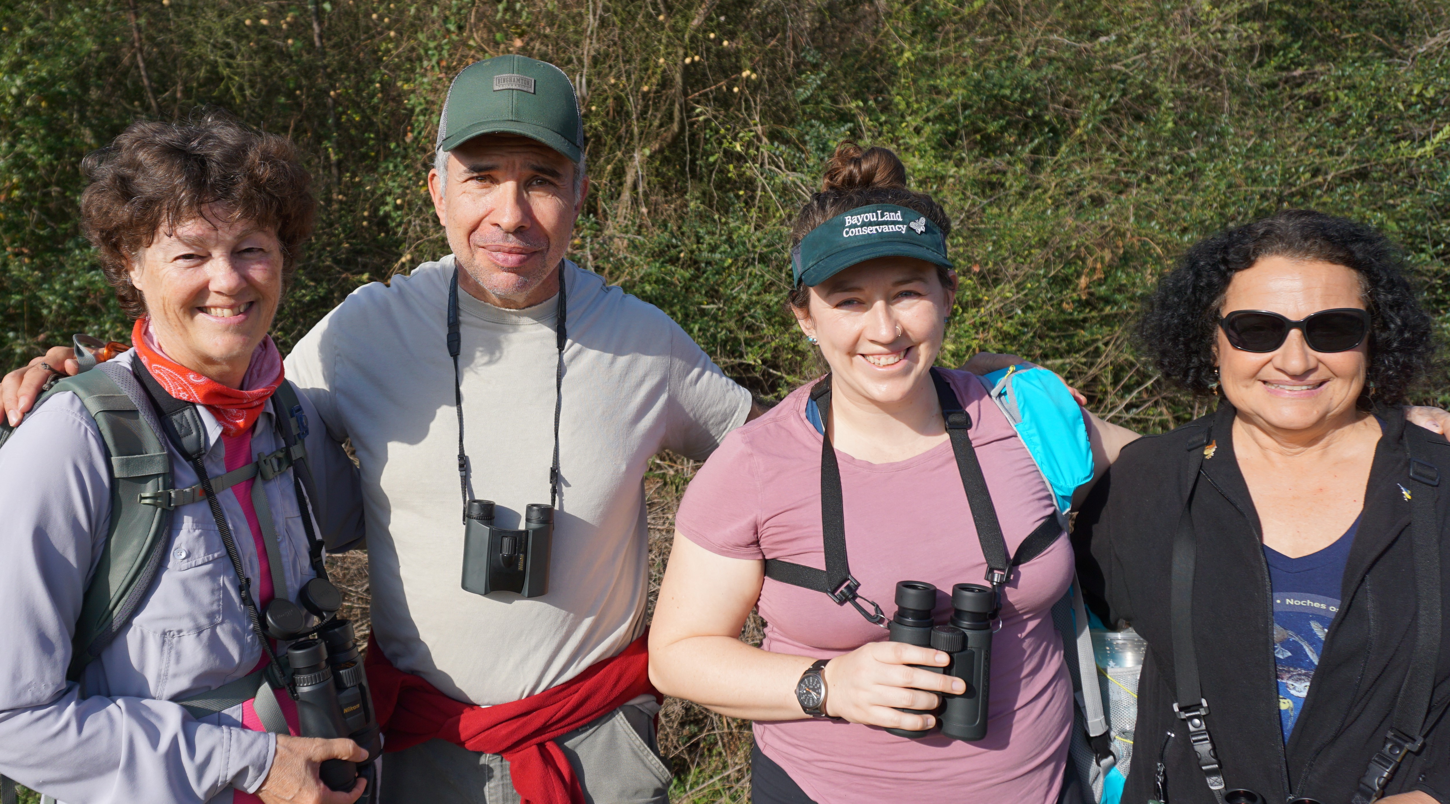 Conservation fieldwork on protected land